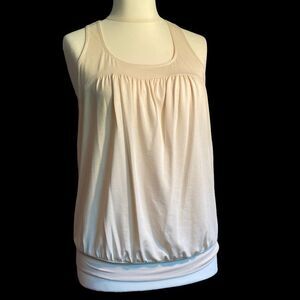 NEW TART Cream Tank Top Size L